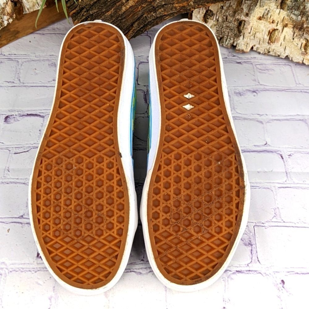 Vans Sk8-Hi 'Crazy Check - Ultraviolet' High Top Sneakers - Picture 6 of 10